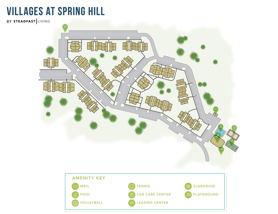 Villages at Spring Hill - Community Map
